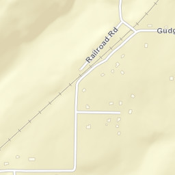 Gudger Tennessee Street Map