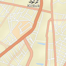 Kirkuk Street Map