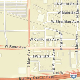2743 W Reno Ave Oklahoma City OK Street Map