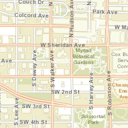 197 S Hudson Ave Oklahoma City Street Map