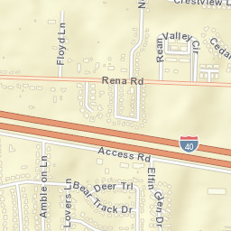 629-683 Rena Rd Van Buren AR Street Map