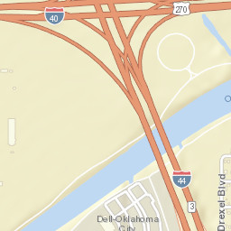 Interstate 44 Oklahoma City OK 73108 Street Map