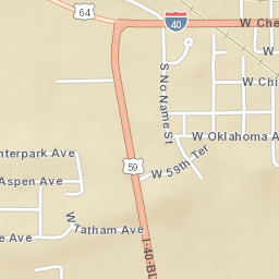 198 N Kerr Blvd, Sallisaw, OK 74955 Street Map