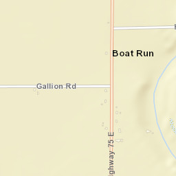 Boat Run Arkansas Street Map