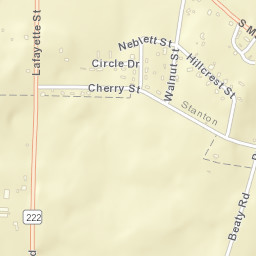 114 Hillcrest St Stanton, Tennessee Street Map