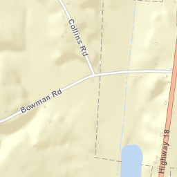Medon Tennessee Street Map