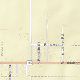 412 Justin St Wheeler, Texas Street Map