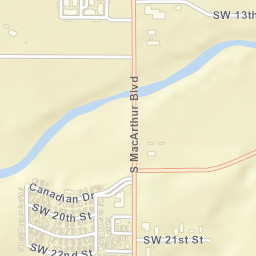 1601-1967 South MacArthur Boulevard Street Map