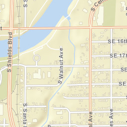 1810 South Santa Fe Avenue, Oklahoma City Street Map