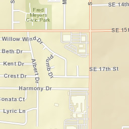 9598 SE 15th St, Midwest City, OK 73130 Street Map