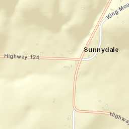 Sunnydale Arkansas Street Map