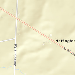 Heffington Arkansas Street Map