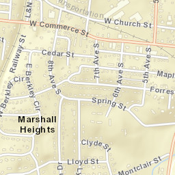 701-715 Lloyd Street, Lewisburg, TN 37091 Street Map