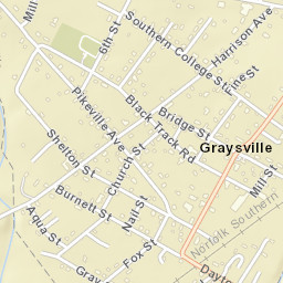 Graysville Tennessee Street Map