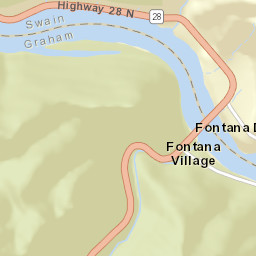 Highway 28, Robbinsville, NC 28771, USA Street Map