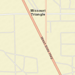 Missouri Triangle California Street Map