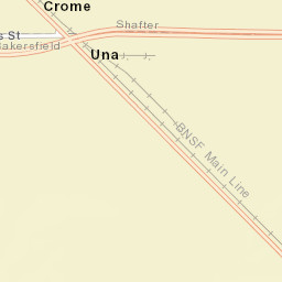 Crome California Street Map