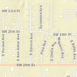 4914-5028 Southwest 29th Street, Oklahoma City Street Map