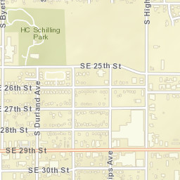 821 SE 26th St Oklahoma City Oklahoma Street Map