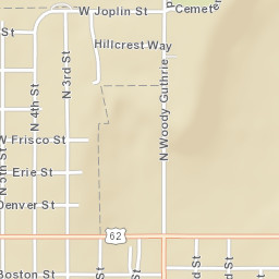199 East Boston Street, Okemah, OK Street Map