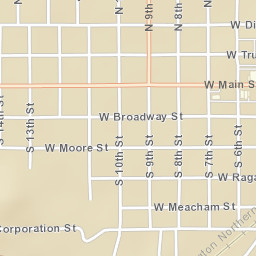 801-811 West Main Street, Henryetta, OK Street Map