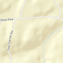 Quercus Tennessee Street Map