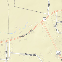 Crestview Tennessee Street Map