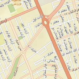 Qarchak Street Map