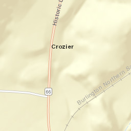Crozier Arizona Street Map