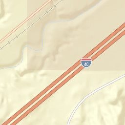 Historic U.S. 66, Mentmore, NM 87319, USA Street Map