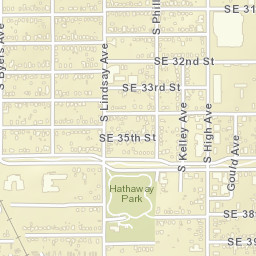 3550-3598 South Lindsay Avenue Oklahoma City OK Street Map