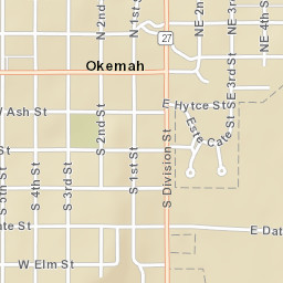 301-399 West Broadway Street, Okemah, OK Street Map