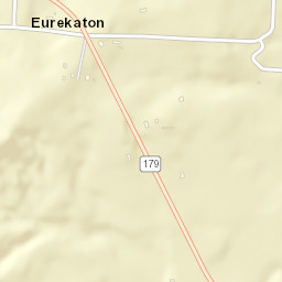 Eurekaton Tennessee Street Map