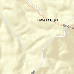 Cabo Tennessee Street Map