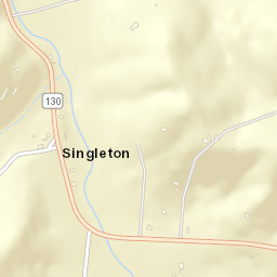 Singleton Tennessee Street Map