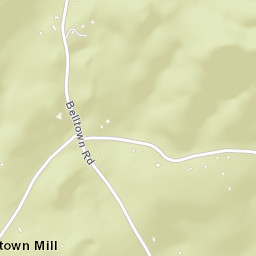 Belltown Tennessee Street Map