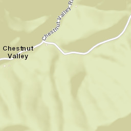 Chestnut Valley Tennessee Street Map