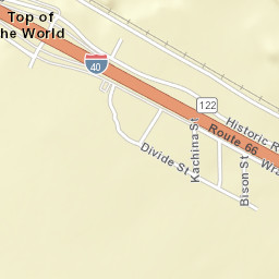 Interstate 40, Continental Divide, NM 87312 Street Map