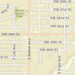 601-605 Southwest 44th Street, Oklahoma City Street Map