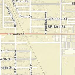 727 SE 45th St, Oklahoma City, OK 73129 Street Map