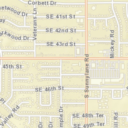 4351-4399 SE 44th St, Del City, OK 73115 Street Map