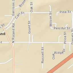 201-205 East Dorcus Street, Roland, OK  Street Map