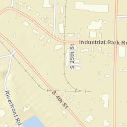 2426-2504 Industrial Park Road, Van Buren Street Map