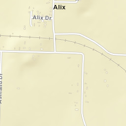 Alix Arkansas Street Map
