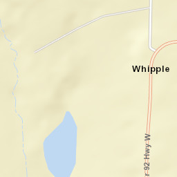 Whipple Arkansas Street Map