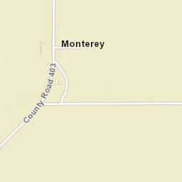 Monterey Arkansas Street Map