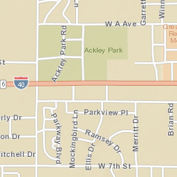 2645 W 3rd St, Elk City, OK 73644 Street Map