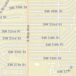 3025-3029 Southwest 52nd Street, Oklahoma City Street Map