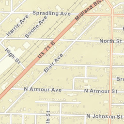 3100 North Albert Pike Avenue, Fort Smith Street Map