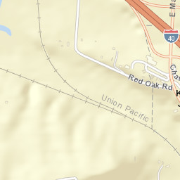 Knoxville Junction Arkansas Street Map